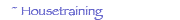 housetraining